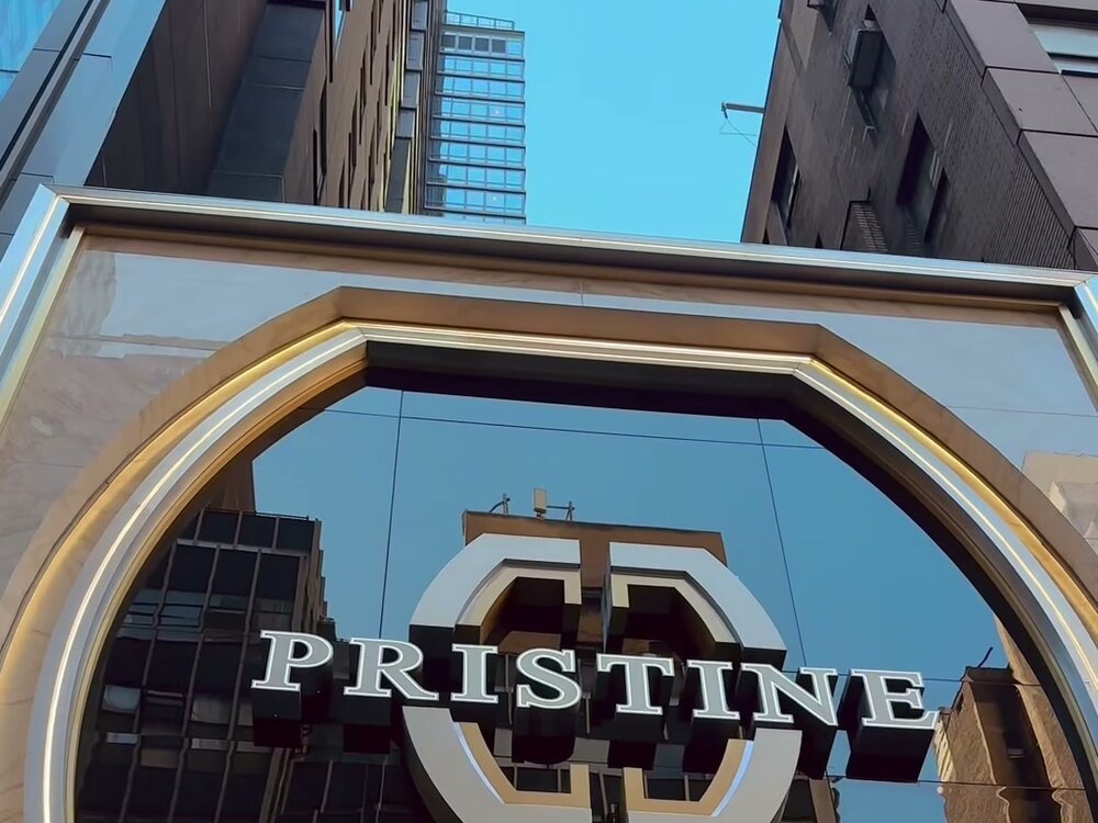 The Pristine Jewelers flagship on West 47th Street